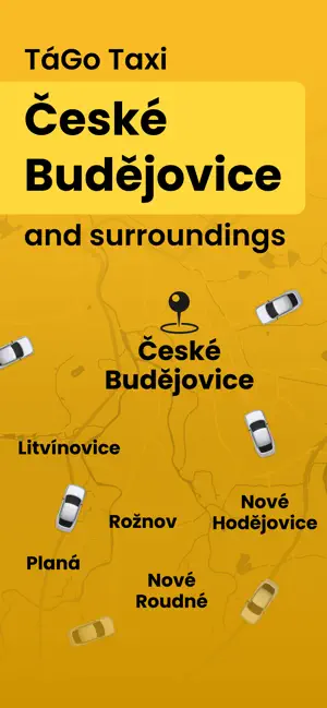 Czech Taxi: TáGo App screenshot 1