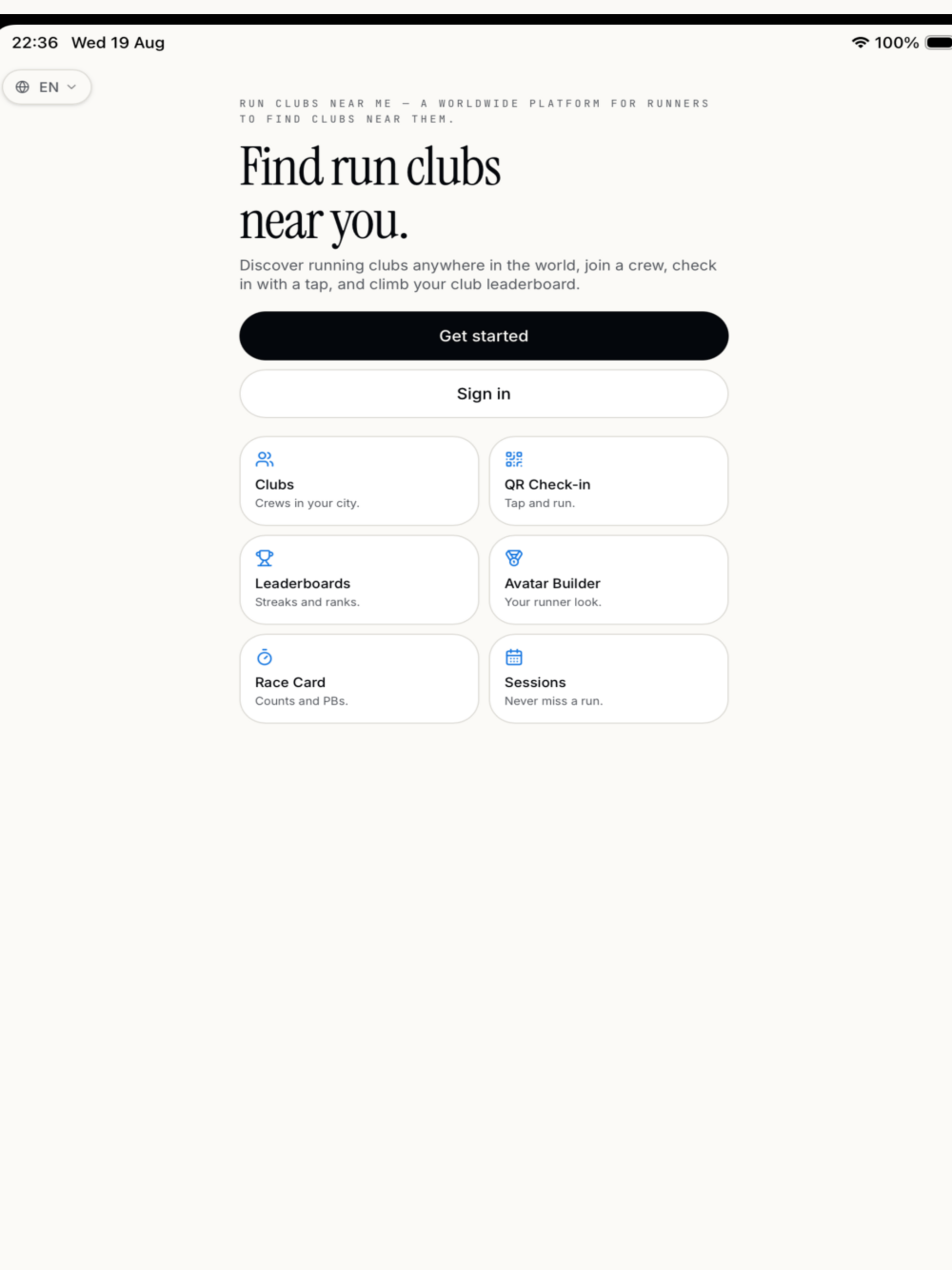 RunClubsNearMe -Find Run Clubs screenshot 11