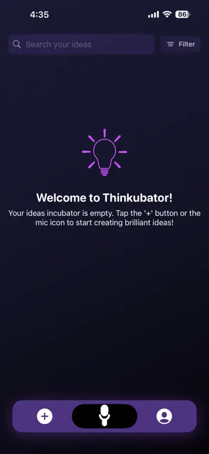 Thinkubator screenshot 1