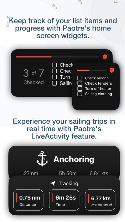 Paotre: Log your sailing trips screenshot-4