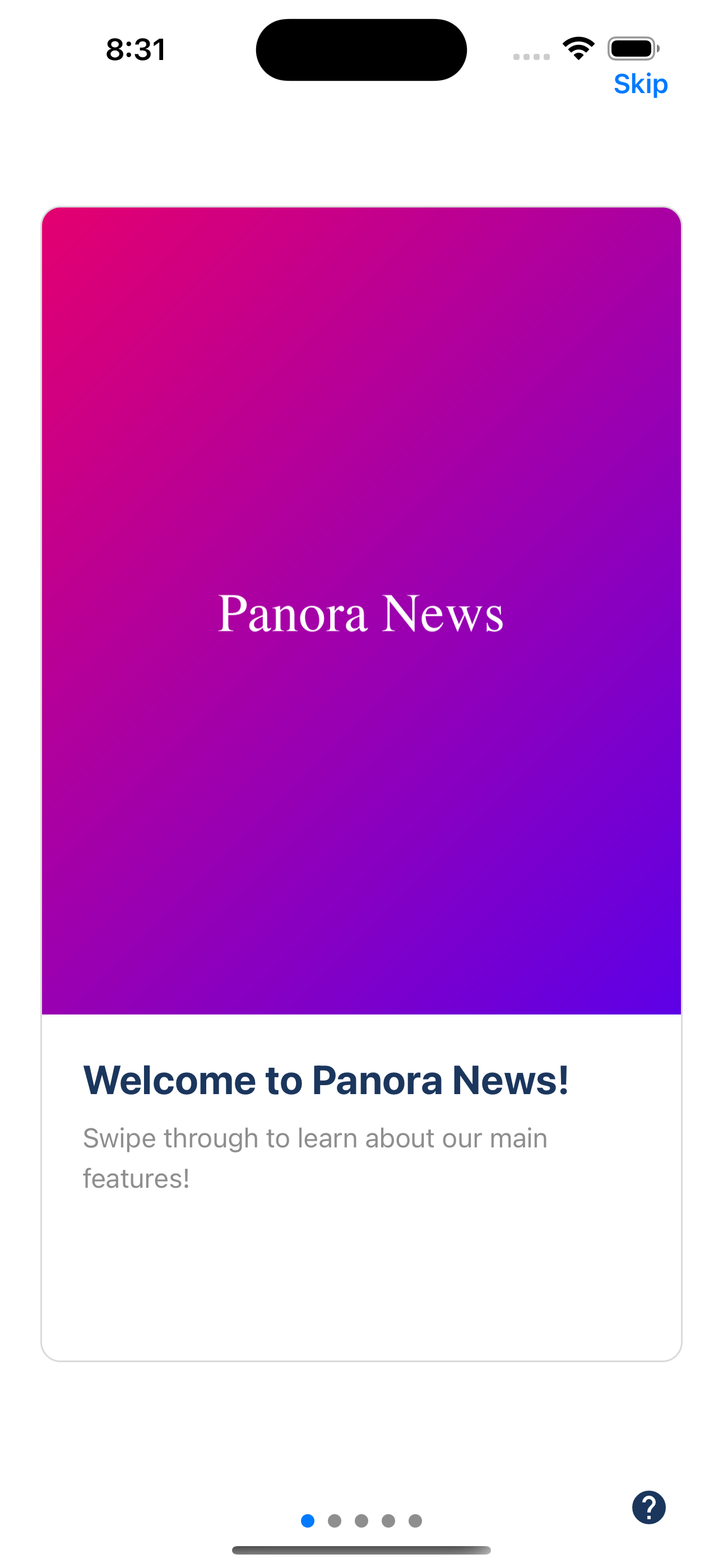 Panora News screenshot 2