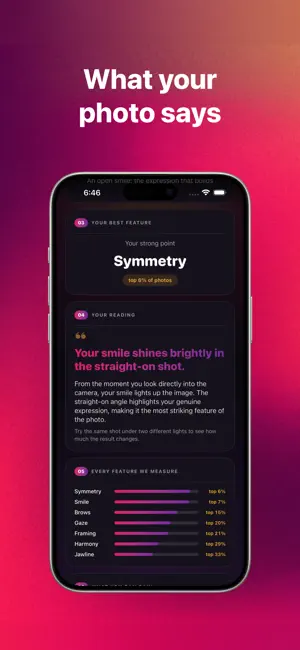 Face Symmetry Score: FaceCheck screenshot 2