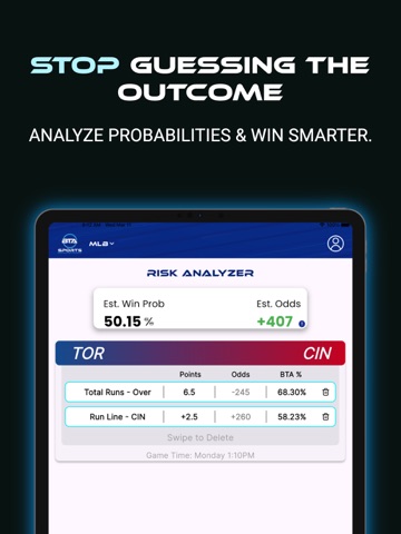 BTA Sports: Betting Analytics ipad screenshot 2