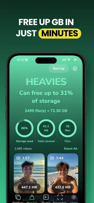 Cleven – AI Cleaner & Storage screenshot 1