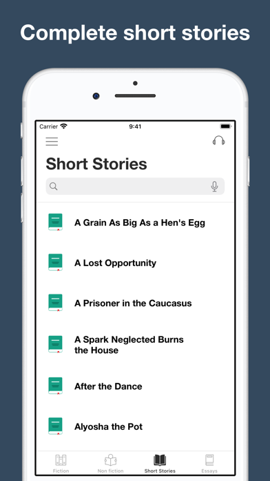 Leo Tolstoy's Complete Works Screenshot