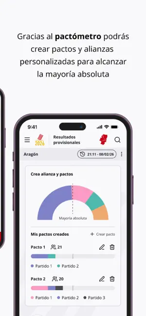 Elecciones Aragón 26 screenshot 3