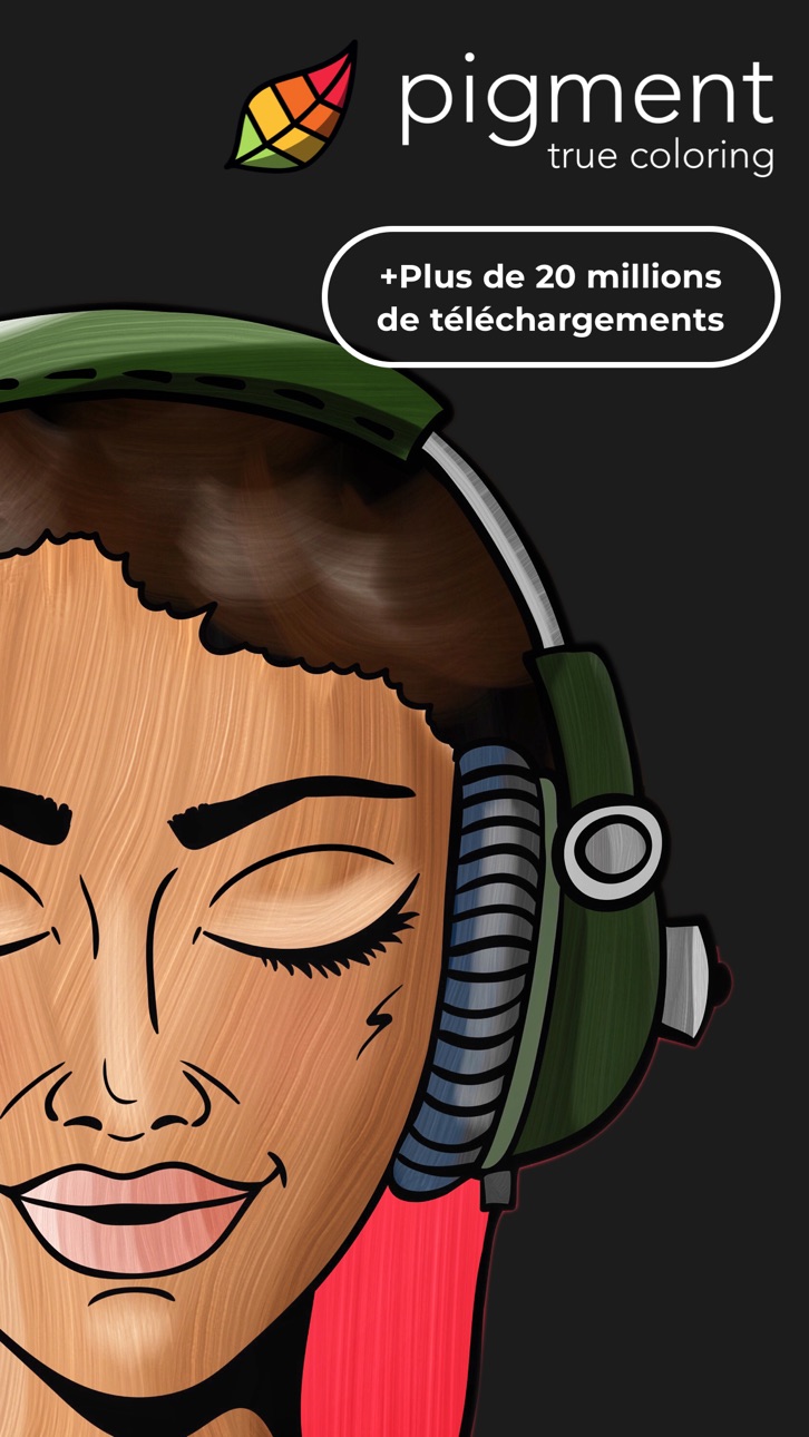 Adult Coloring Book - Pigment iOS Mod IPA screenshot 2 - iOS app interface