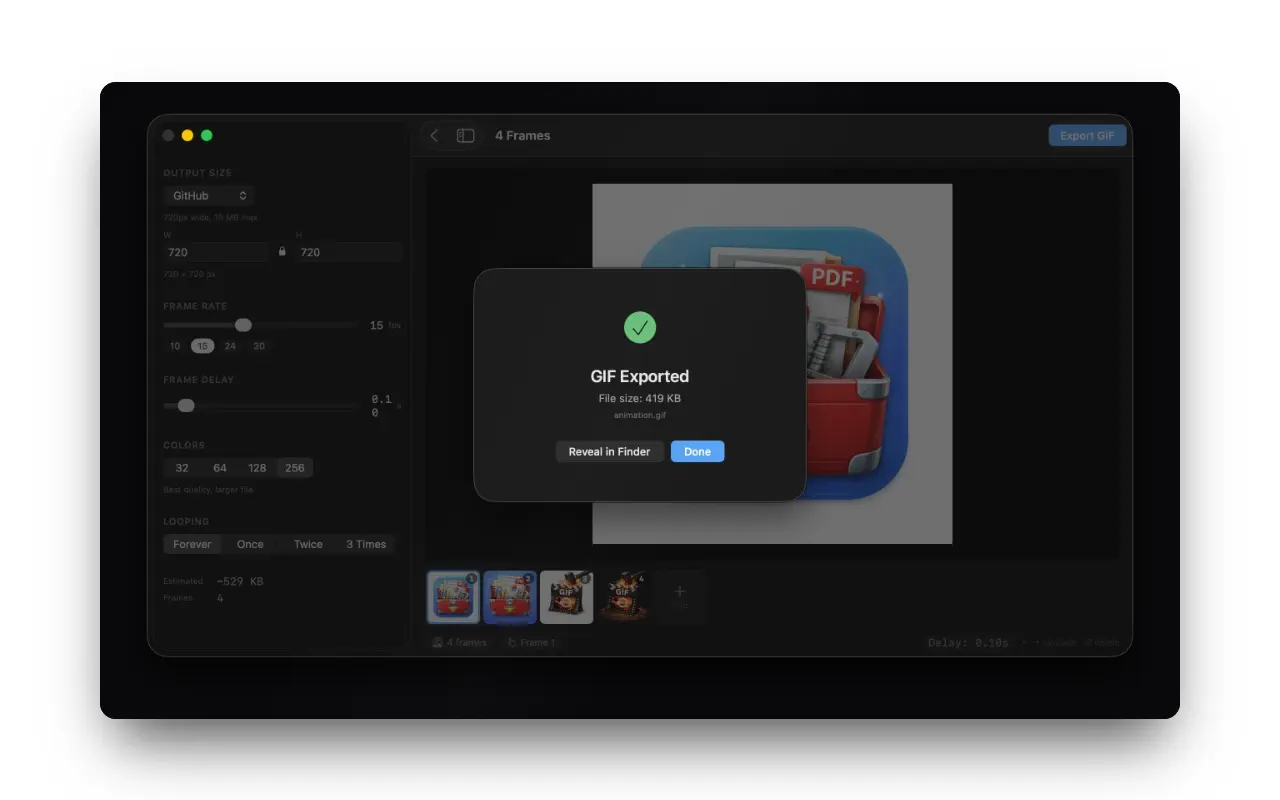 Video to GIF Maker — screenshot 2 of 3