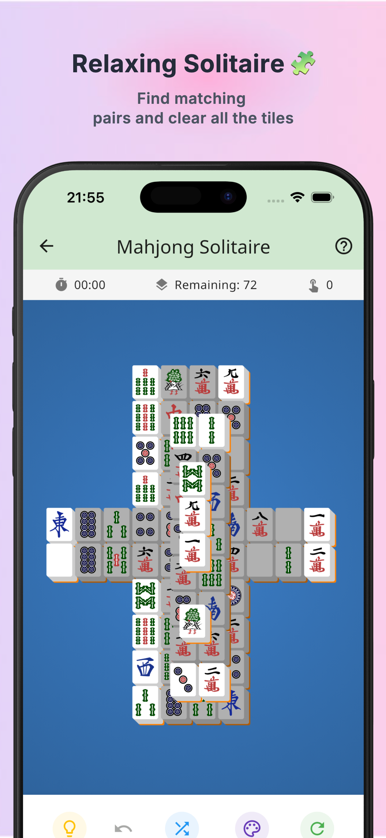 Mahjong Nines & Solitaire screenshot 3