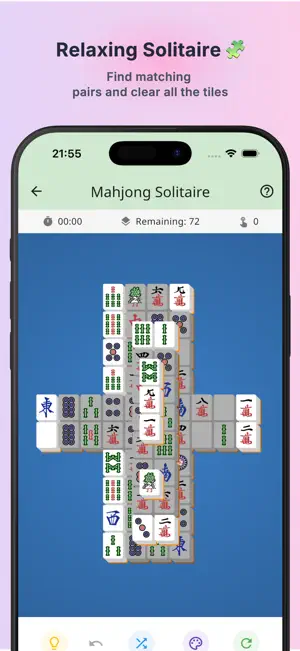 Mahjong Nines & Solitaire screenshot 2