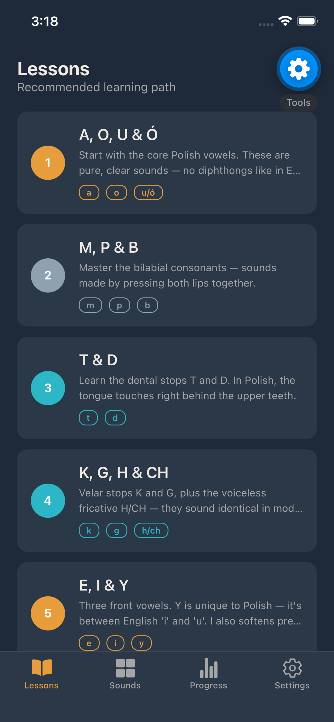 Polish Sounds screenshot 2