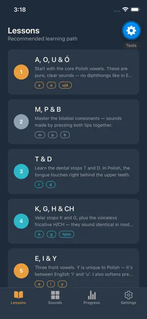 Polish Sounds screenshot 2