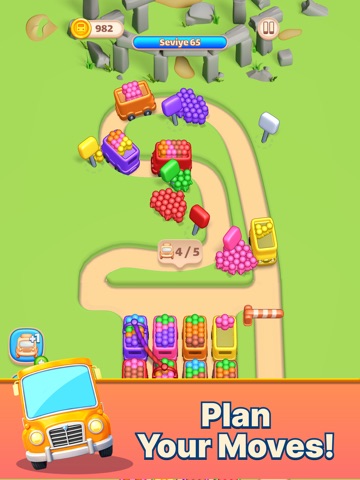 Color Bus Trip iPad screenshot