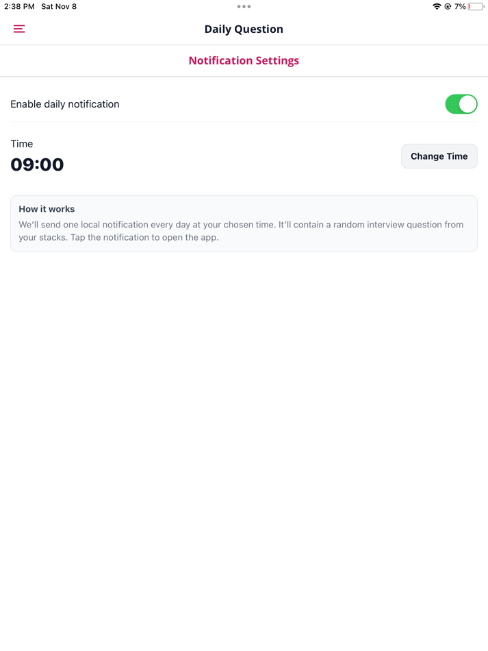 #7. Interview Dojo (iOS) 作者: Tech Venture LLC