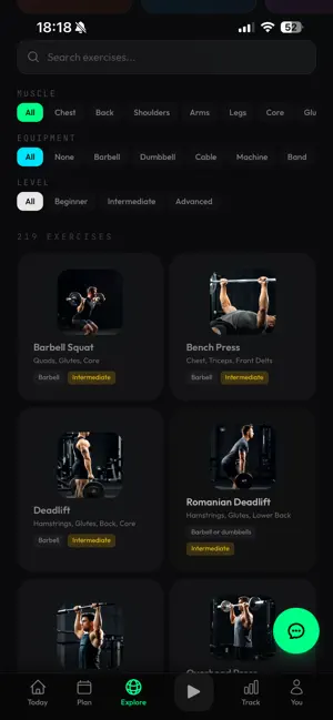 RYVVA Fitness screenshot 1