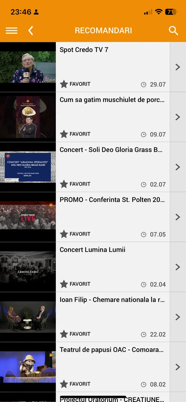 Screenshot #3 pour Credo TV