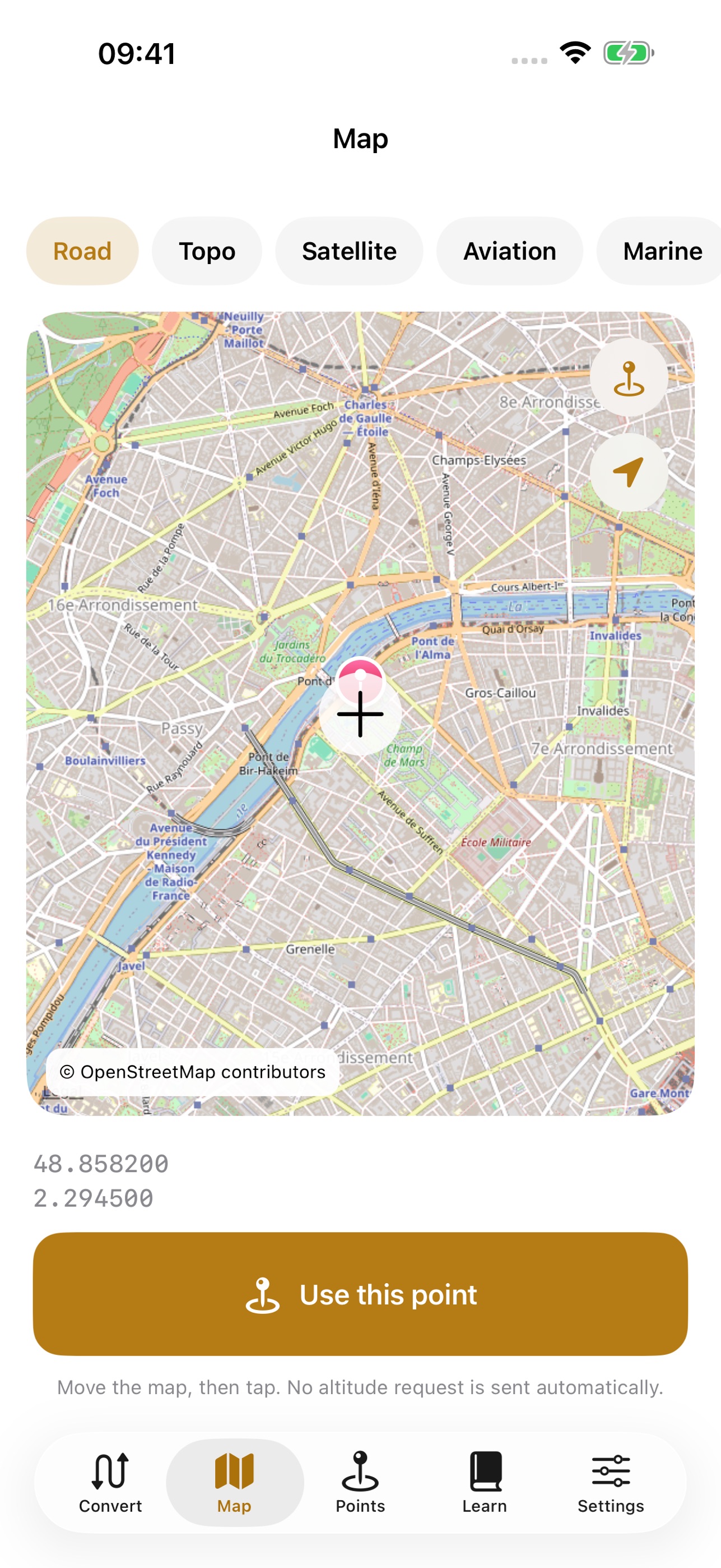 Screenshot 4 of GeoConvert