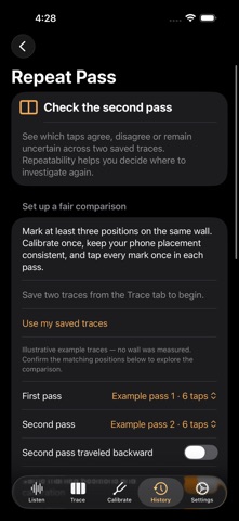 Wallrap: Wall Tap Survey Screenshot 3 of 3