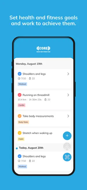 Core Health and Fitness Club screenshot 4