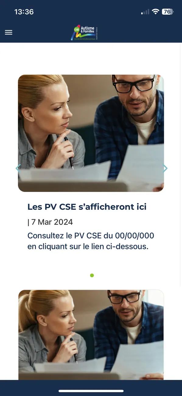Screenshot #2 pour CSE Autisme et familles
