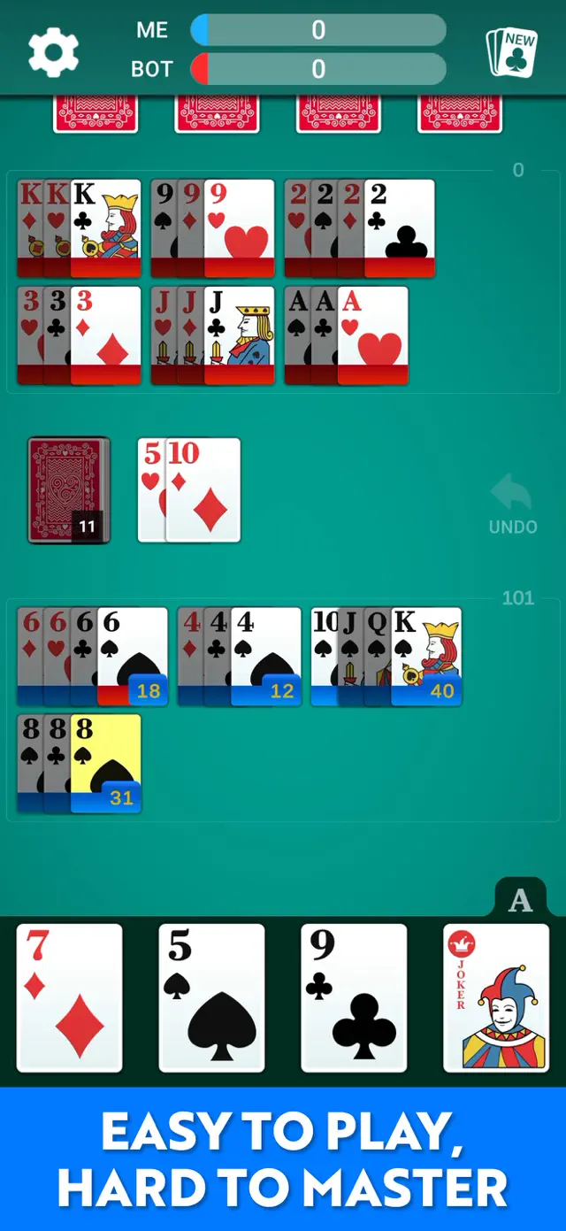 Rummy 500 - Card Game * screenshot 7