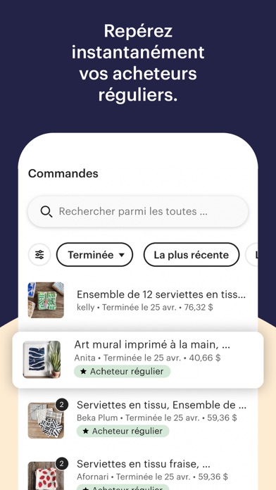 Screenshot #3 pour Vendre sur Etsy : Ma boutique