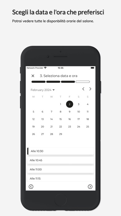 Screenshot 3 of Seby's Staff Parrucchieri App