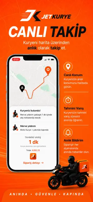 JetKurye - Motor Kurye screenshot 2