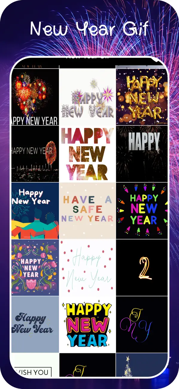 Screenshot #3 pour New Year Animated 2026