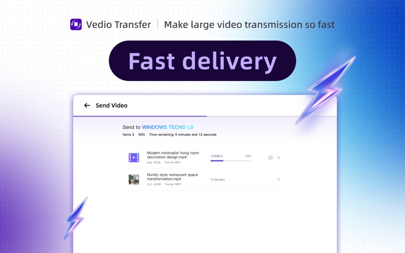 Video Transfer app screenshot 2