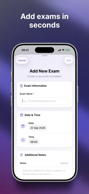 Exam Countdowns - School & Uni screenshot 2
