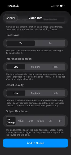 FrameFlo: AI Video Smoother screenshot 4