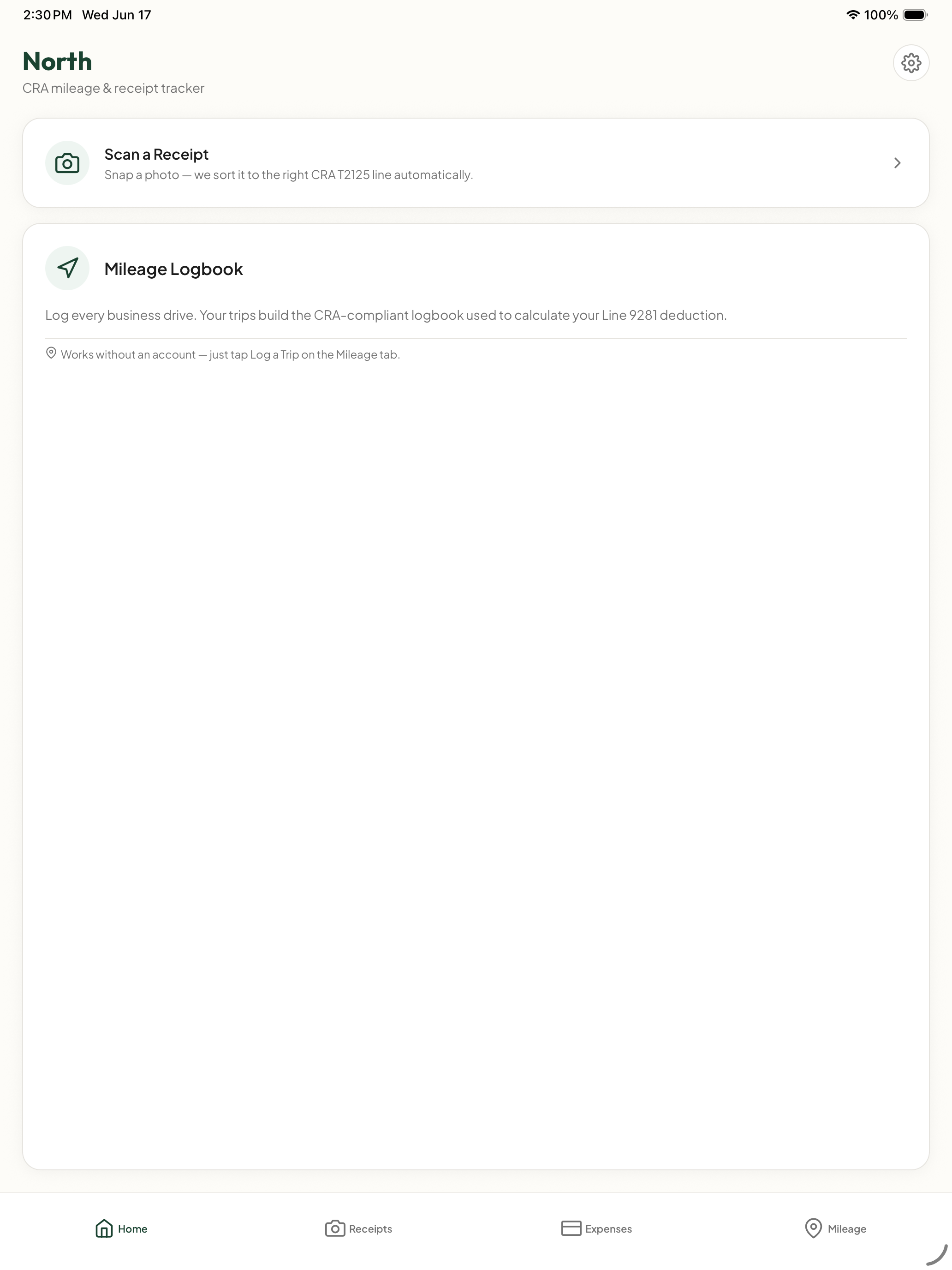 NorthOS Bookkeeping screenshot 8