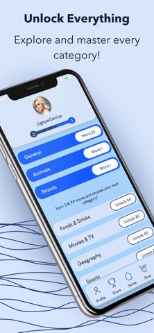 PuzzleWord: Word Quiz iPhone screenshot