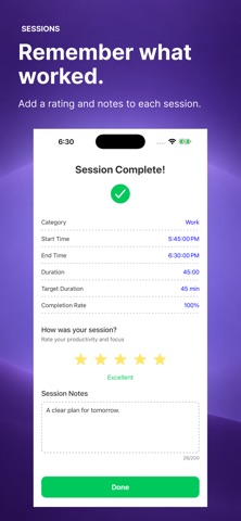Sessions - Time Tracker Screenshot 6 of 6