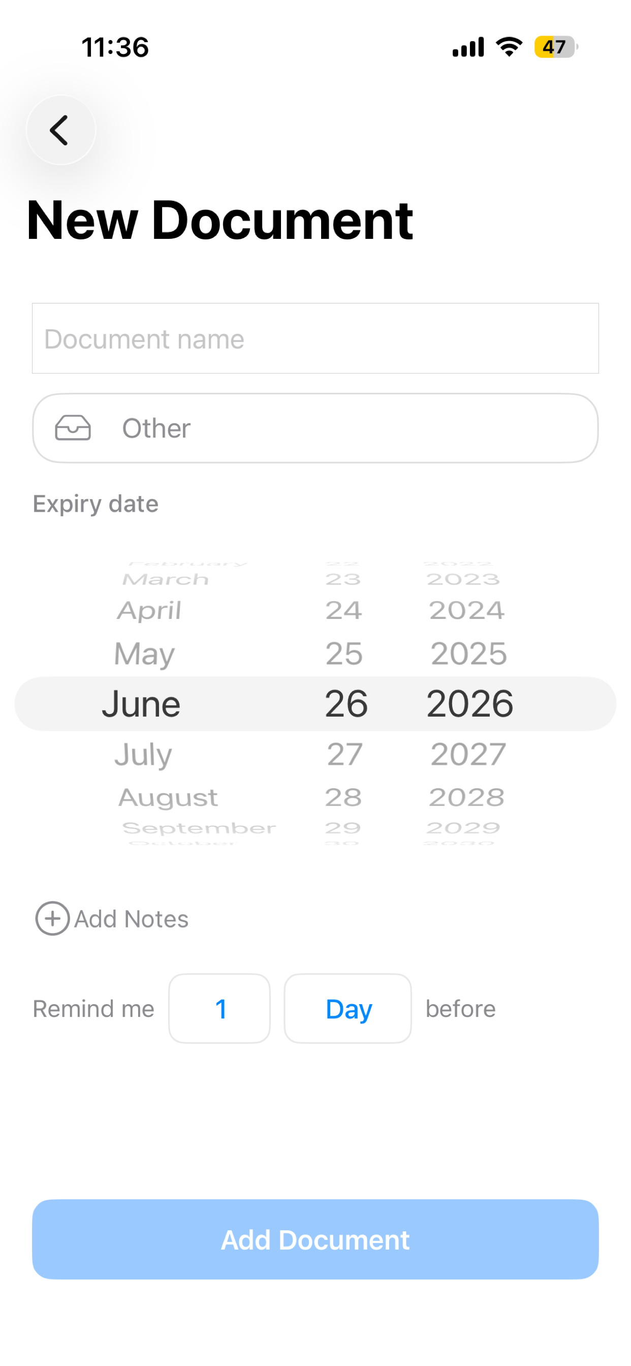 ExpiryDocs screenshot 3