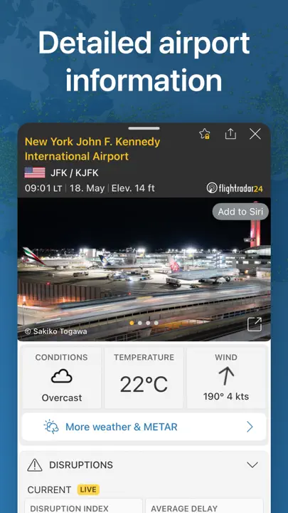 Flightradar24 | Flight Tracker iPhone Screenshot 4