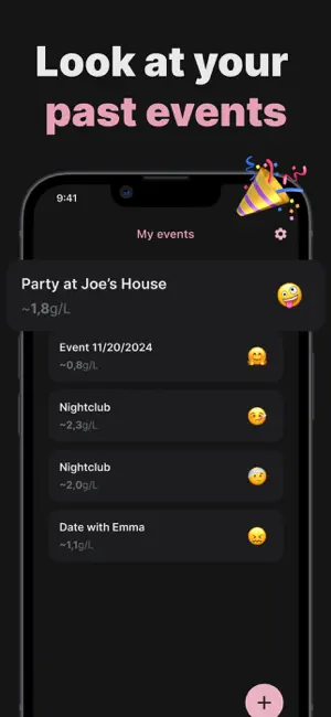 Alcool Test - BAC Buddy iPhone screenshot 4