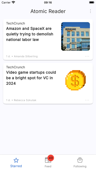 Atomic Reader: News & RSS Screenshot