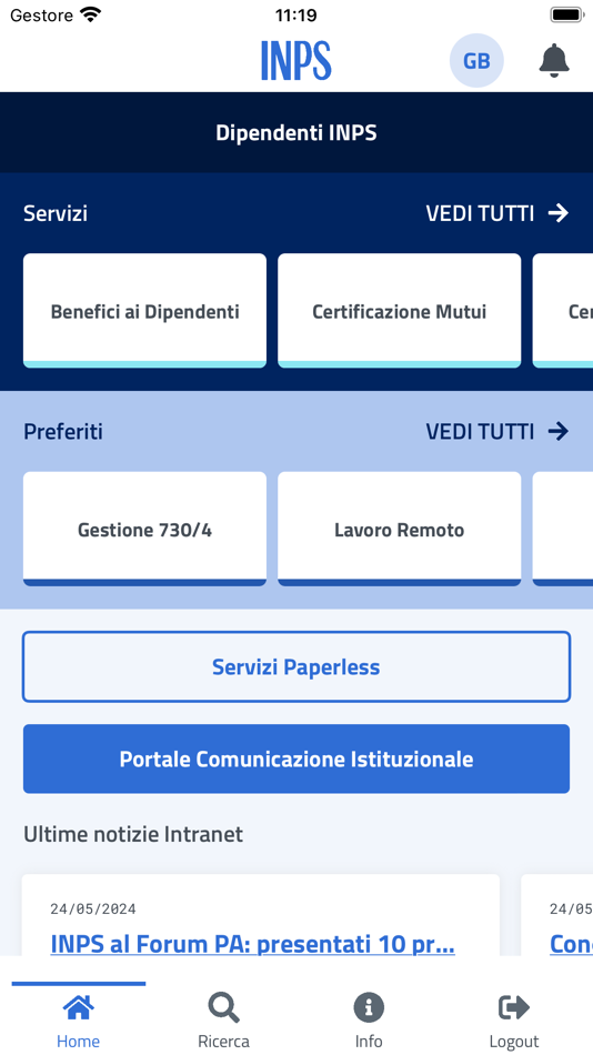 #3. Dipendenti INPS (iOS) 由: Istituto Nazionale Previdenza Sociale