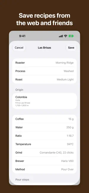 BrewSmart: Coffee Ratio screenshot 3