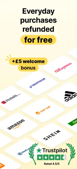 Budgey: Cashback & Vouchers screenshot 1