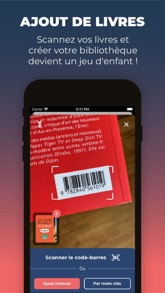 #6. Gestion bibliothèque - MyBlio (iOS) بواسطة: Elpats