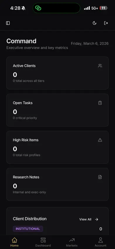 Northbound Meridian Analytics screenshot 1