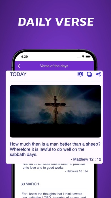 Chronological Bible KJV Screenshot