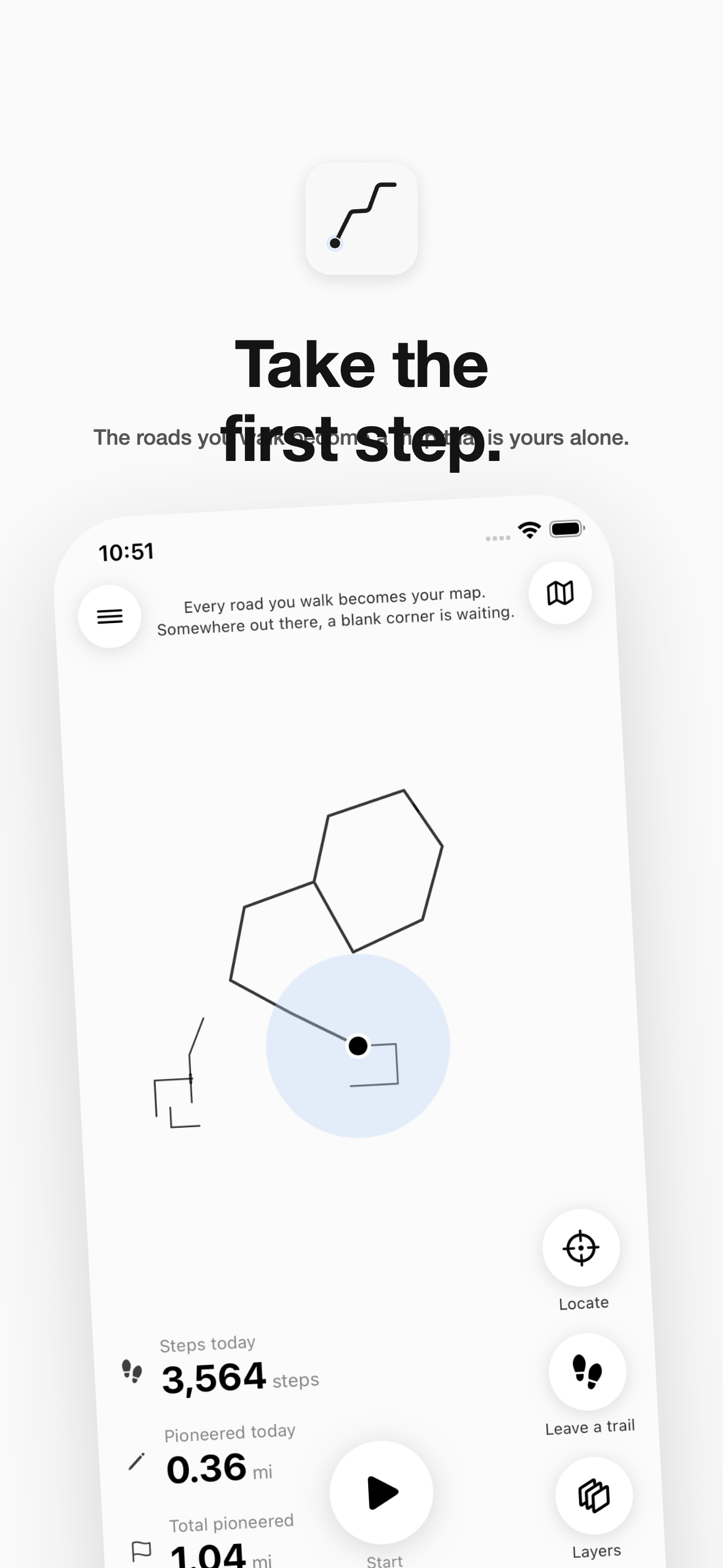 PlainWalk: Draw Your Own Map screenshot 6