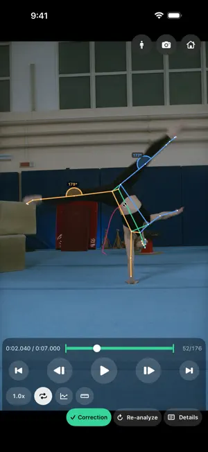PoseAnalyzer Motion Analysis screenshot 2
