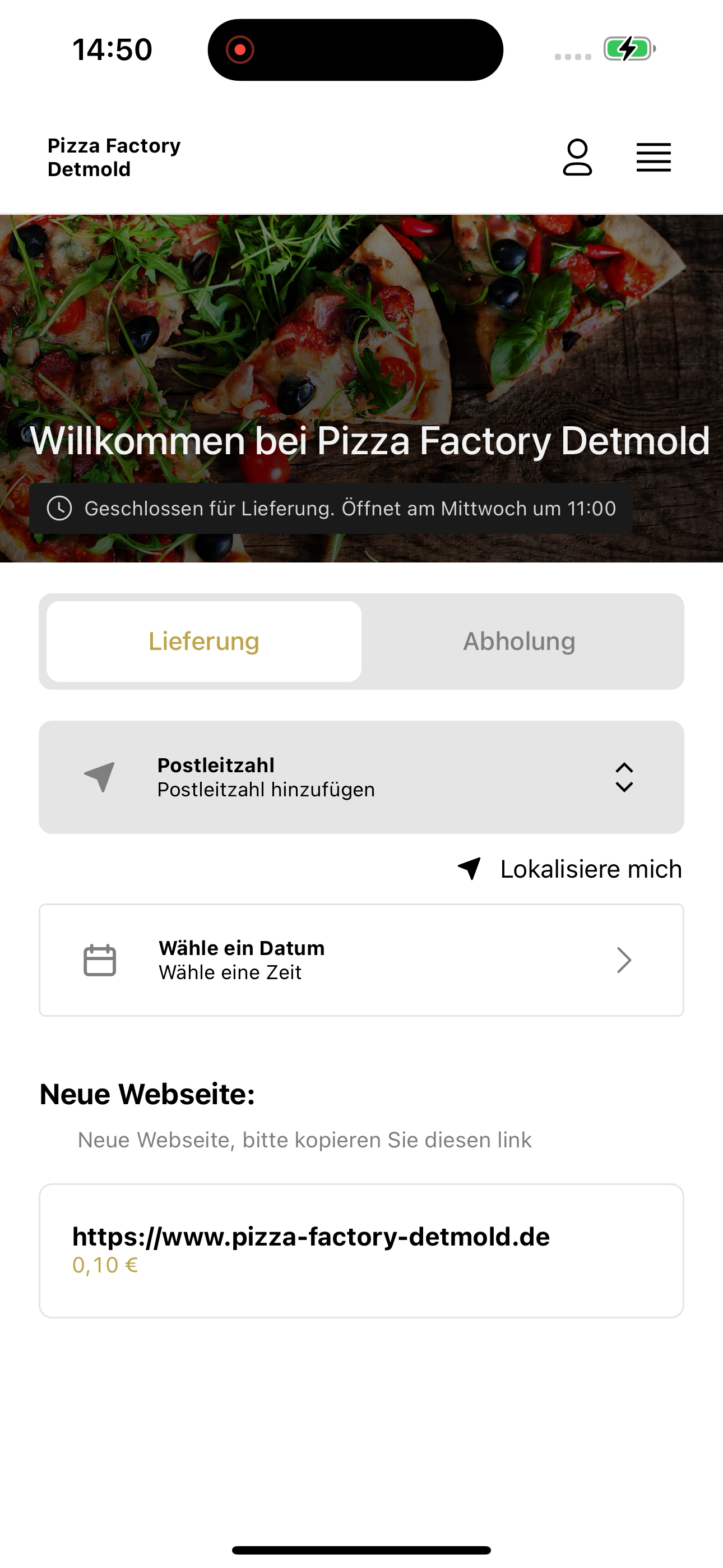 Pizza Factory Detmold screenshot 5