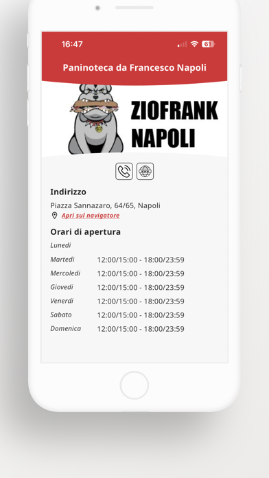 Paninoteca da Francesco Screenshot