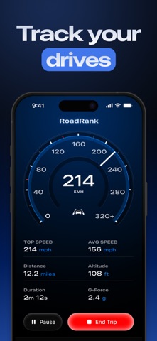RoadRank - Speed Tracker Screenshot 2 of 5